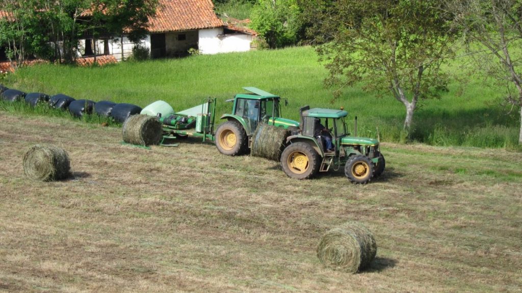 autónomo agrario tractores